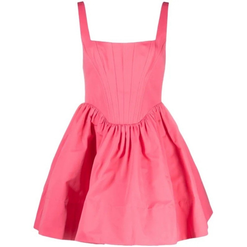 STAUD Pink Mini Dress - Picture 3 of 12